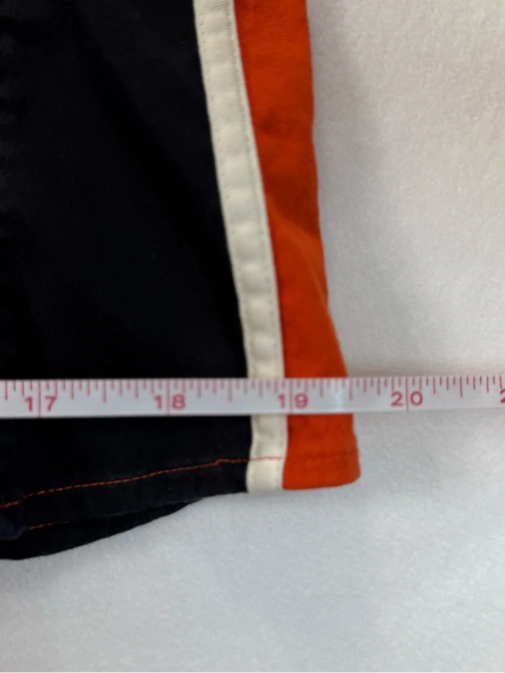 Harley-Davidson Bright Orange and Black Zip Racing Shirt - Picture 9 of 9